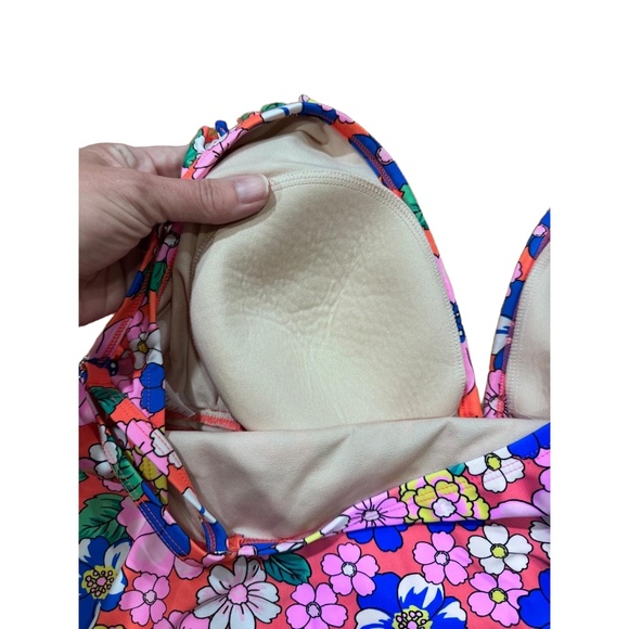 Isabel Maternity Floral VNeck Adjustable OnePiece Swimsuit XXL - Picture 3 of 6